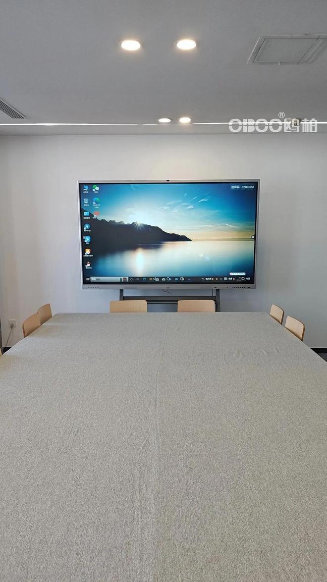 育大屏智慧平板培训室触摸屏一体机工业技术pg电子中文模拟器OBOO鸥柏丨65寸教(图2)